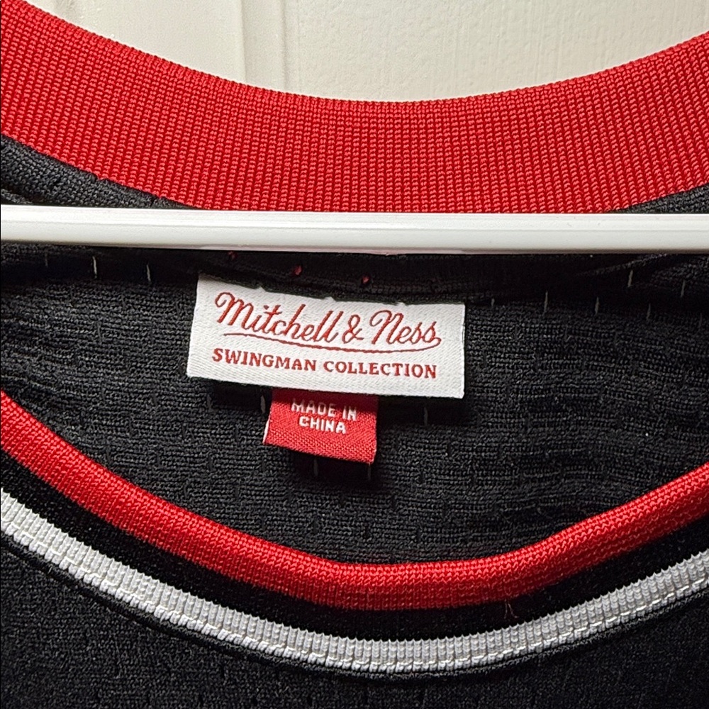 Brand New Mitchell & Ness Scottie Pippen Black Jersey - Picture 4 of 9